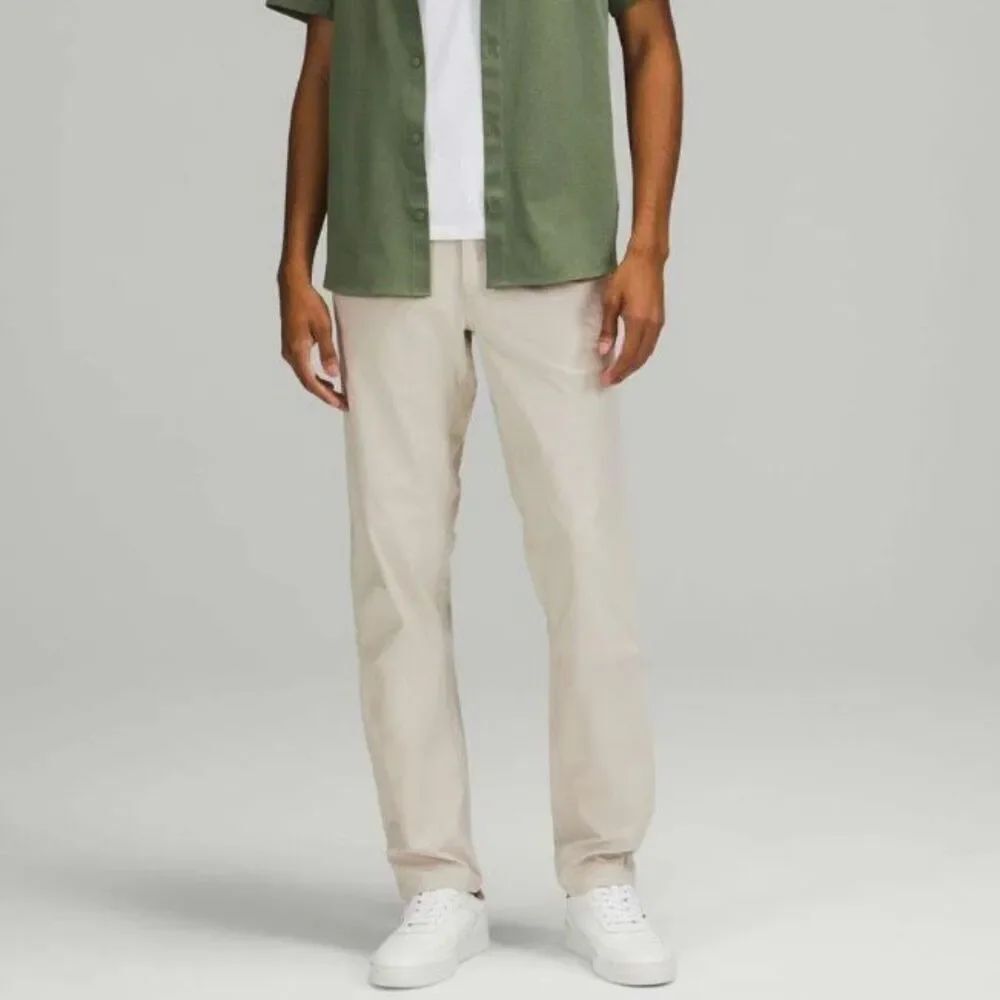 Lululemon ABC Pant Classic Khaki 34 x 32 Stretch Travel